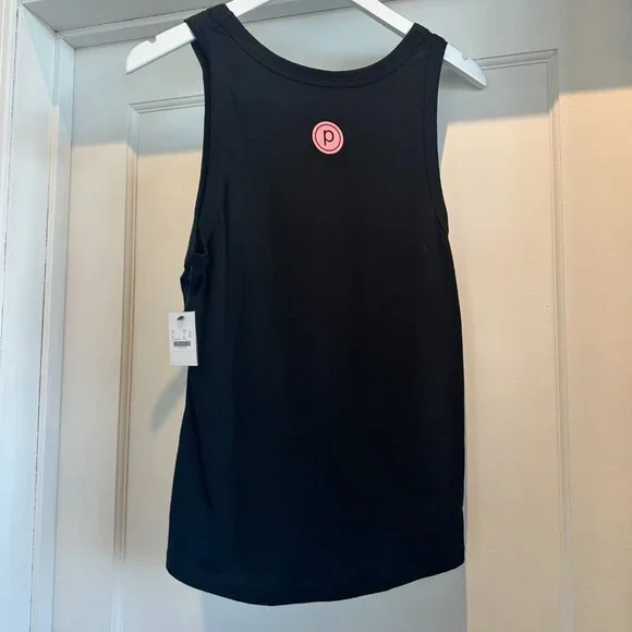NWT Pure Barre Lift Tone Cheer Tank, Black, Holiday - Picture 4 of 8